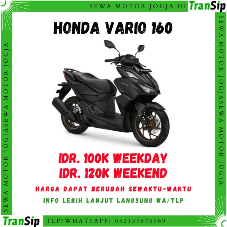 Transip Sewa Motor Jogja