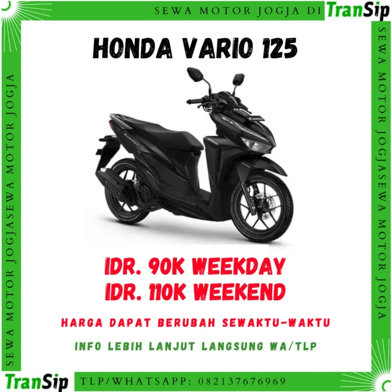 Transip Sewa Motor Jogja